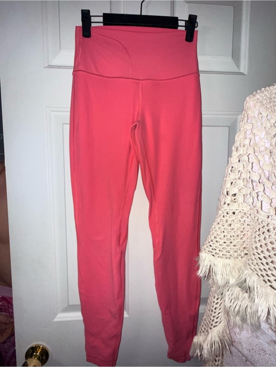 lululemon athletica Pants - Lululemon align NWOT High-Waist Coral Pink size 6 26 inseam